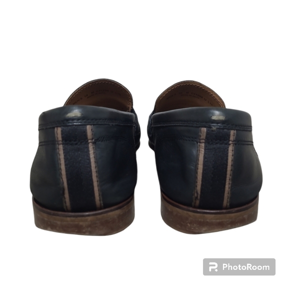 Cole Haan Matt Black Leather Penny Loafers Size Men's 10 M C21294 - Picture 8 of 14